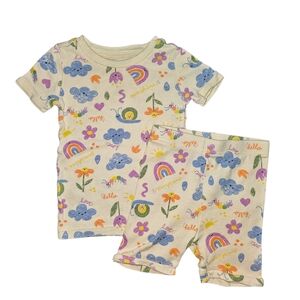 Old Navy Rainbow Pajamas Set